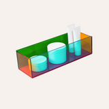 The Basic Diaper Caddy - Colorblock